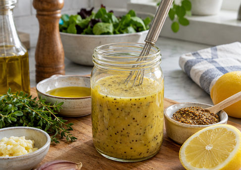 Image showing mustard dressing