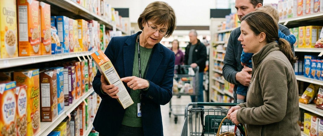 Grocery aisle